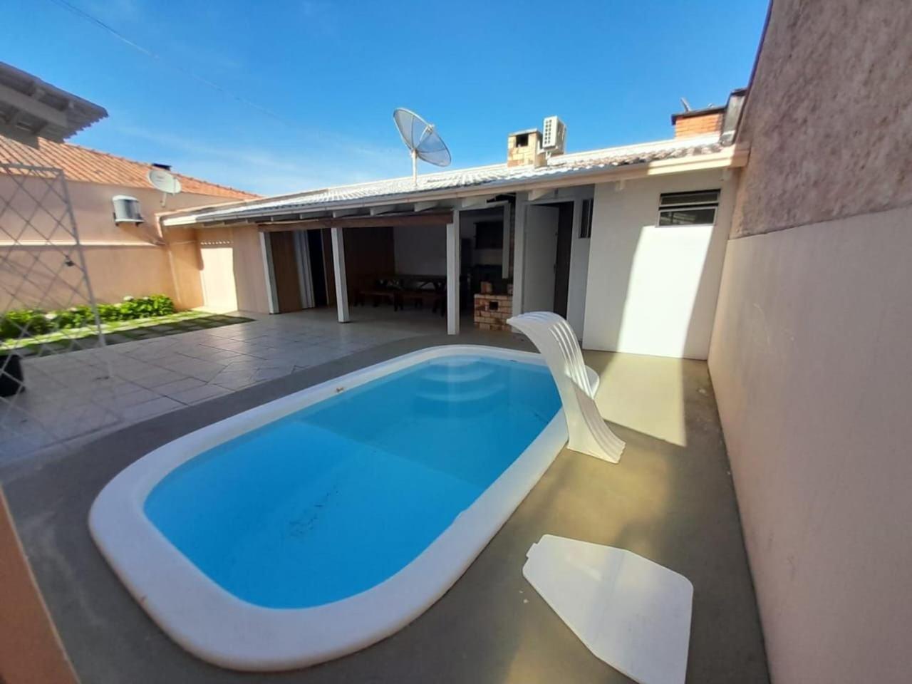 Willa Bela Casa Com Piscina No Centro De Penha/Sc Bsl190 Zewnętrze zdjęcie