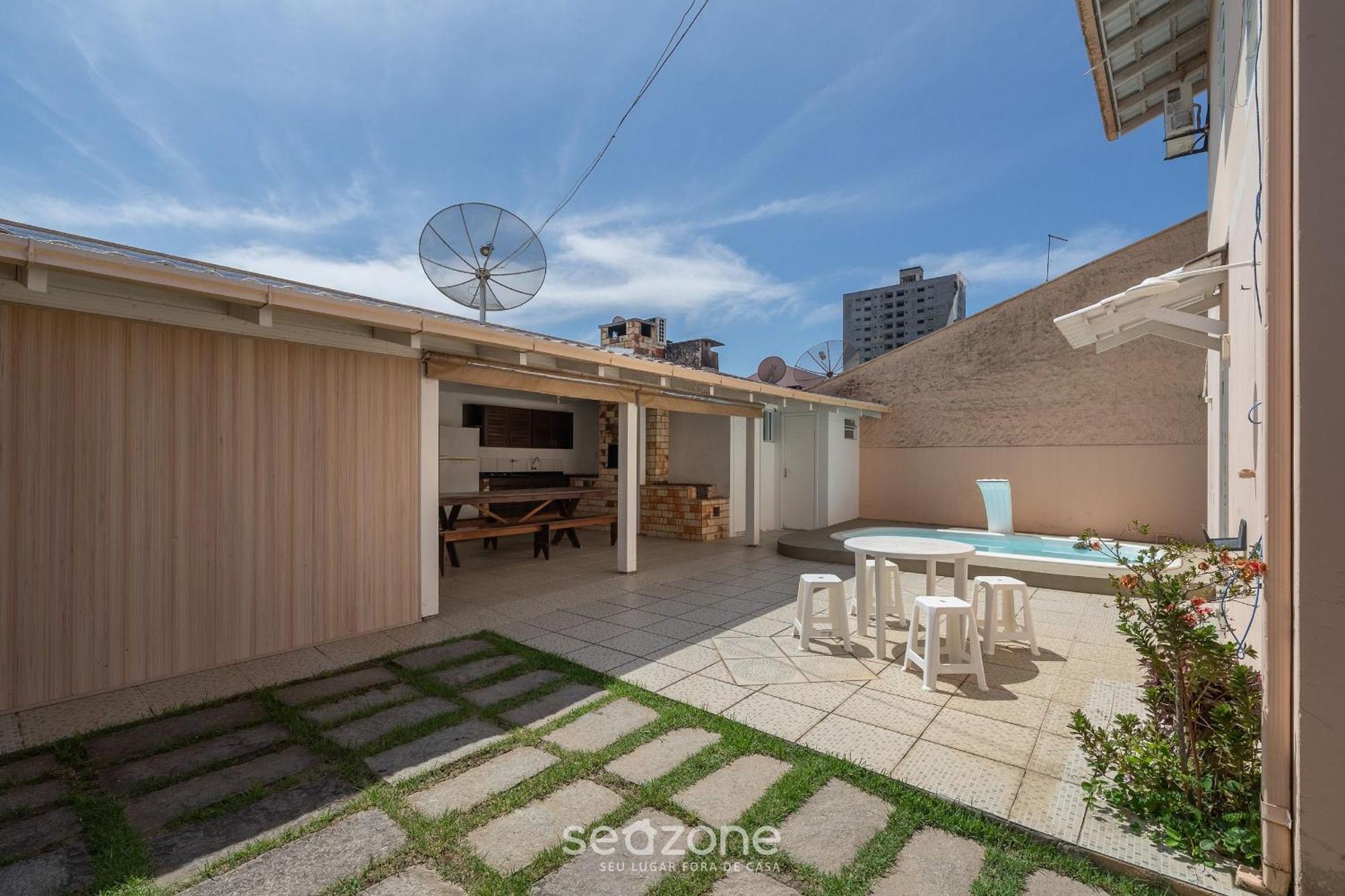 Willa Bela Casa Com Piscina No Centro De Penha/Sc Bsl190 Zewnętrze zdjęcie