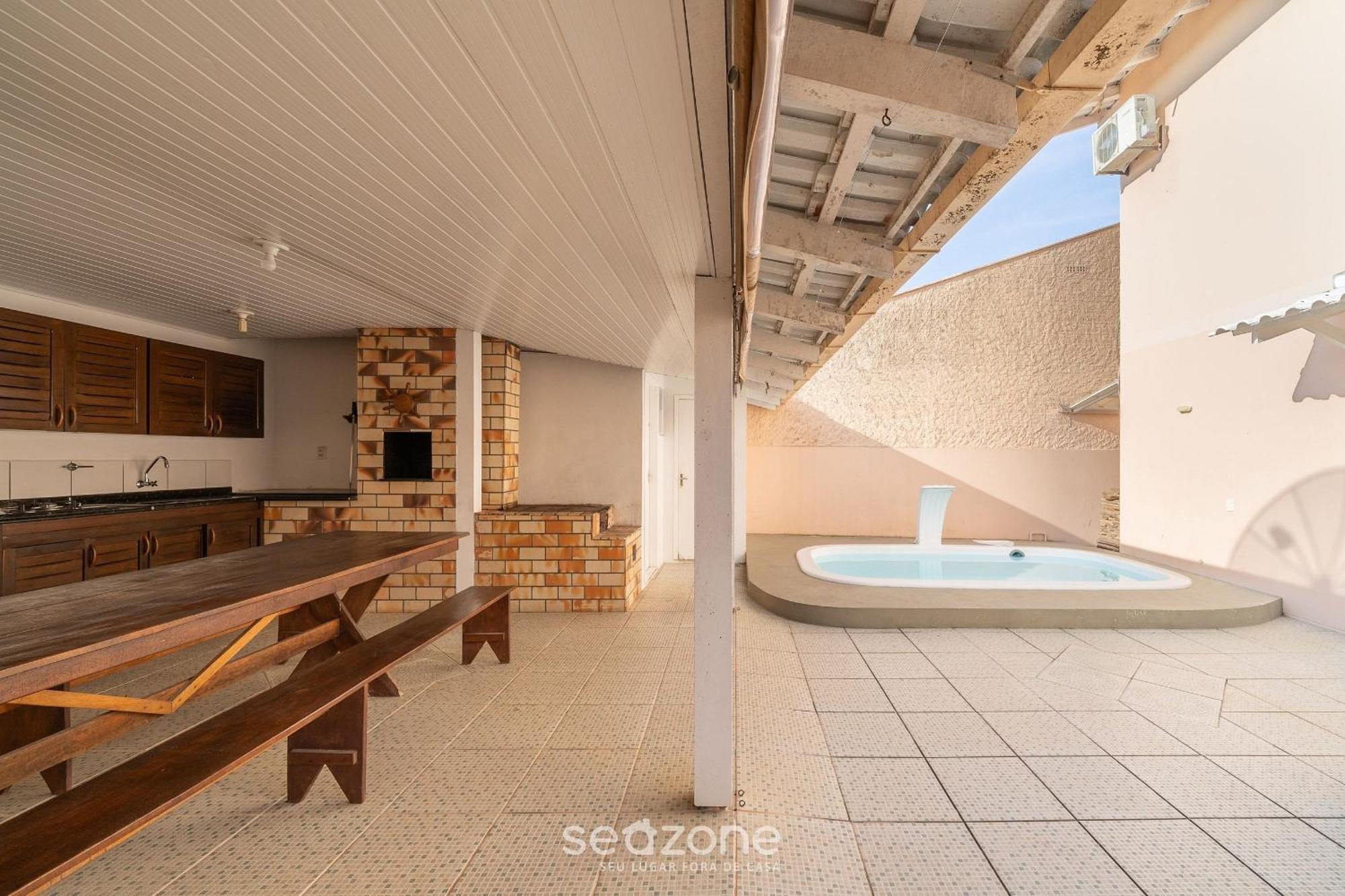 Willa Bela Casa Com Piscina No Centro De Penha/Sc Bsl190 Zewnętrze zdjęcie